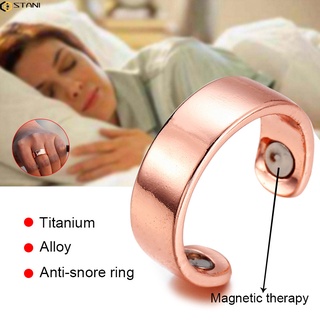 acupresión anti ronquidos anillo tratamiento reflexología anti ronquidos apnea dispositivo para dormir