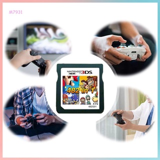NDS Tarjeta De Juego 482 En 1 Combinada 3DS Combinado Cassette Nintend (8)