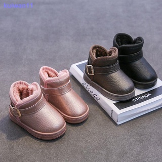 invierno 2021 nuevos niños s botas de nieve impermeable y antideslizante niños zapatos de algodón más veet engrosado niñas bebé botas de algodón