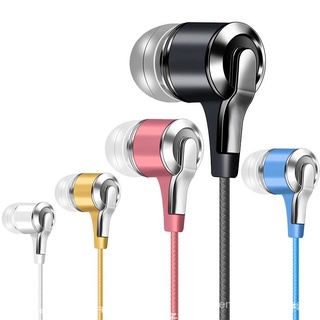 audífonos de 3.5 mm/in-ear/1.2m/control con cable/audífonos deportivos con cable para smartphone/pc