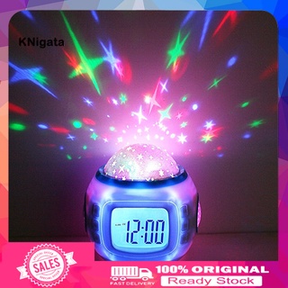 [Time] luz LED de noche con luz de noche para dormitorio/reloj de alarma/hora de música