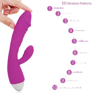 Rechargeable Waterproof Silicone Vibrator Sex Toys Sex Vibration Product GSpot