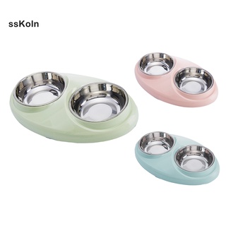 Ssk_ suministros para mascotas Pet Bowl antideslizante para alimentos para gatos (9)