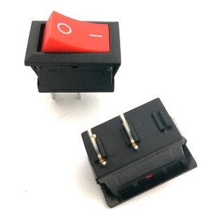 5 Piezas Interruptor On Off Rojo Mini Switch Boton Apagador (1)