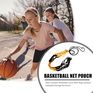 bonitos deportes baloncesto almacenamiento bolsas de malla de nylon voleibol fútbol bolsa