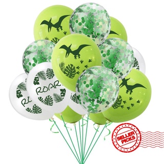 Dinosaurio fiesta de cumpleaños Ballons conjunto de fiesta dinosaurio decoración plato tema de T1S8