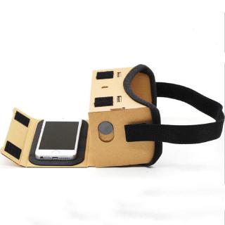 Gafas de realidad virtual Google cartón gafas 3D gafas VR caja películas para iPhone 5 6 7 SmartPhones VR auriculares