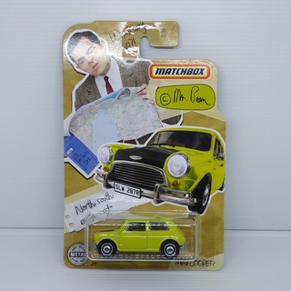 Caja de cerillas - Mini Cooper Mr. Bean
