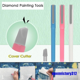 1PC diamante pintura pergamino cortador de papel de la hoja de cerámica para cortar la cubierta DIY