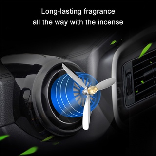 Bettery1 LED Car Smell Air Freshener Conditioning Alloy Auto Vent Outlet Perfume Clip