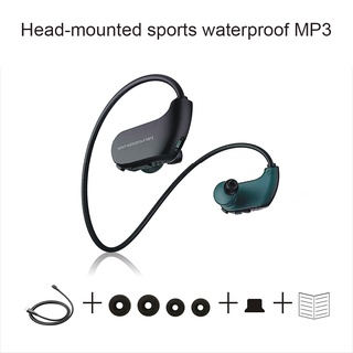 audífonos ipx8 mp3 reproductor mp3 impermeables para correr/natación (5)