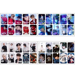 kpop stray kids <noeasy> teaser imagen no oficial photocards fanmade lomo card photocard 10 unids/set (4)