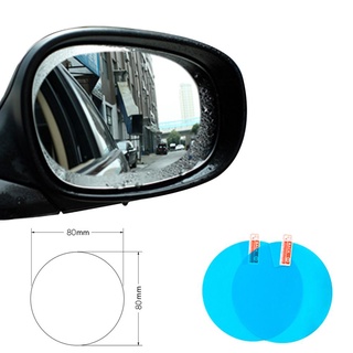 etaronicy 2x espejo retrovisor de coche impermeable antiniebla a prueba de lluvia película de ventana lateral