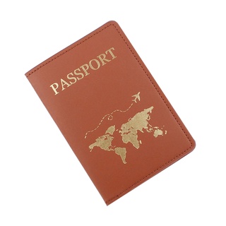 realmaa World Map Pasaporte Titular De La Cubierta De Viaje Cartera Caso Tarjeta De Documentos Organizador (4)