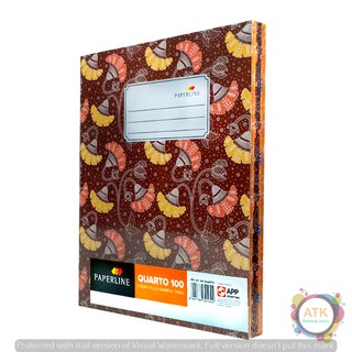 Quarto PaperLine Book 100 hojas cubierta dura gruesa
