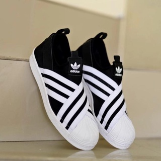 Adidas Superstar 80S Slip On negro blanco Original (1)
