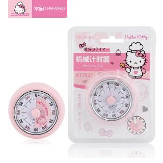 [CHEFMADE] Hello Kitty - imán para nevera, esfera mecánica, temporizador de cuenta regresiva, temporizador, recordatorio de tiempo, reloj de cocina Digital
