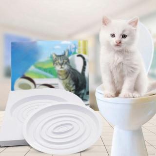 Upward STAR Cat - sistema de entrenamiento para inodoro (Kitty, color blanco), color blanco (5)