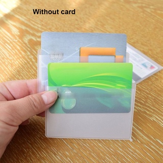 Ae transparente mate antimagnético conjunto de tarjetas bancarias IC conjuntos de tarjetas de identificación conjuntos de tarjetas de Bus conjuntos de tarjetas de membresía conjuntos de protección