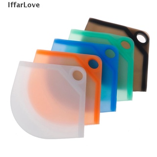 [IffarLove] Silicone Flat Mask Storage Box KN95 Mask Temporary Clip Dustproof Holder Bags .