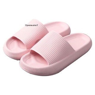 [Abierto] zapatillas de baño antideslizantes, impermeables, suaves, para interiores y exteriores