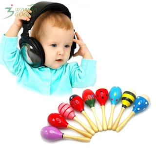 Sonaja de música sonajero Musical de madera para bebés/juguetes coloridos