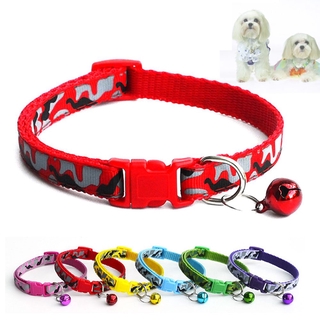 wenda camo accesorios para mascotas perro gato lindo collar con campana cachorro gatito pajarita ajustable mascota corbata/multicolor (8)