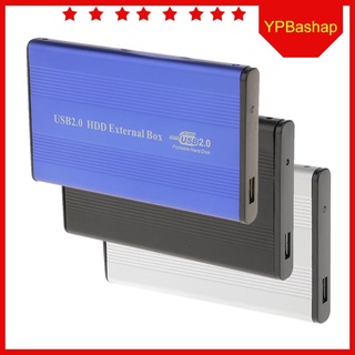 USB2.0 IDE externo 2.5\" SSD HDD caja de disco duro portátil caso de disco gris (5)