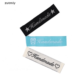 [zutmiy3] 50 etiquetas hechas a mano etiquetas de tela para costura manualidades para decoración de ropa diy mx4883 (1)