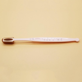 (moda)nano cepillo de dientes de silicona embarazo postparto cepillo de dientes cuidado oral (rosa) (6)