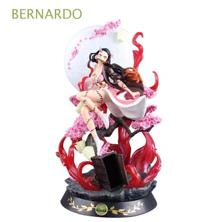 BERNARDO Gifts figura de acción coleccionable modelo Anime figura Kamado Nezuko figura juguete Kimetsu no Yaiba modelo estatua PVC modelo muñeca 31cm Demon Slayer