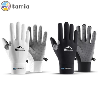 guantes para ciclismo de dedo completo antideslizantes pantalla táctil para conducir deportes