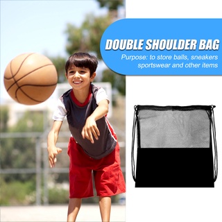 mejor bolsa de malla de baloncesto al aire libre portátil bola de fútbol bolsa de almacenamiento organizador