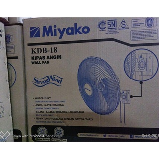 Ventilador de pared Industrial/Industrial Miyako Kdb-18 pulgadas ventilador de pared