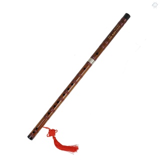 Llave De Flauta C Bambú Amargo Dizi Tradicional Hecho A Mano Instrumento De Viento Con Bolsa De Almacenamiento Nudo Para Niños Adultos Principiantes