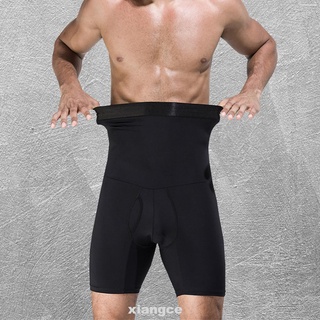 pantalones de cintura alta fitness adelgazantes de abdomen para hombre