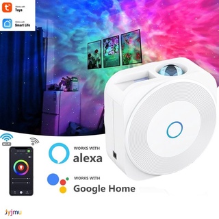 Smart Galaxy Projector Voice Control Timing Setting Compatible with Tuya &amp; Alexa &amp; Google Home rdyjmu