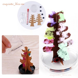 creciente árbol de papel mágico cristal sakura árboles de escritorio cherry kit de navidad juguete educativo novedad regalo niños divertidos y juguetes de fiesta