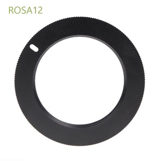 ROSA12 Utilidad Adaptador de lente Durabilidad Anillos de transferencia Instalar lente Exquisito M42 inteligencia artificial Nuevo adj. Adaptador de lente Para d750 d810 D5000/Multicolor
