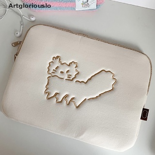 [arte] 11 13 15 pulgadas portátil funda bolsa de dibujos animados gato portátil tablet interior bolsa .mx (3)