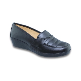 Zapatos De Descanso Para Mujer Estilo 0509Am5 Piel Color Negro