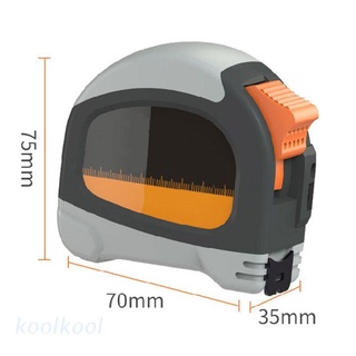 Kool 2 en 1 30/40M telémetro Digital de 5 m de acero medidor electrónico infrarrojo de alta precisión