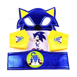 Kit Set Accesorios Para Disfraz De Sonic The Hedgehog Niño