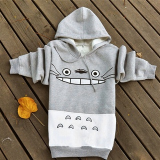 fantasticCartoon Printed Fashion Coat Casual Daily Wear Hooded Pullover Hoodies Loose (2)