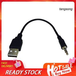 Dnbg_ mm macho a USB Jack AUX Cable adaptador de Audio Cable adaptador de Cable de Cable para coche MP3