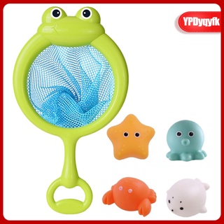 juguete de baño, bebé flotante juguetes de baño, juguetes de piscina flotante para niños pequeños juguetes de pesca conjunto, animales flotantes, pesca (9)