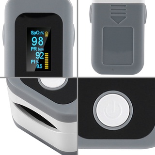 *XJG OLED Digital Screen Fingertip Oximeter Blood Oxygen Sleeping Monitor Detector