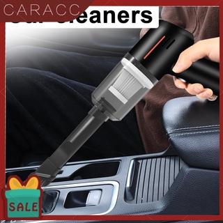 Caracc aspirador inalámbrico fuerte succión Mini inalámbrico de mano removedor de polvo para coche