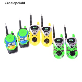 [CassiopeiaBI] 2Pcs Walkie Talkie Para Niños Juguetes Electrónicos Portátil De Dos Vías Radio Set 0 0 Venta Caliente (3)
