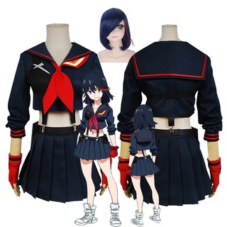 de escolar Kill uniforme Ryuko Kill marinero traje disfraz La traje Cosplay Matoi marino